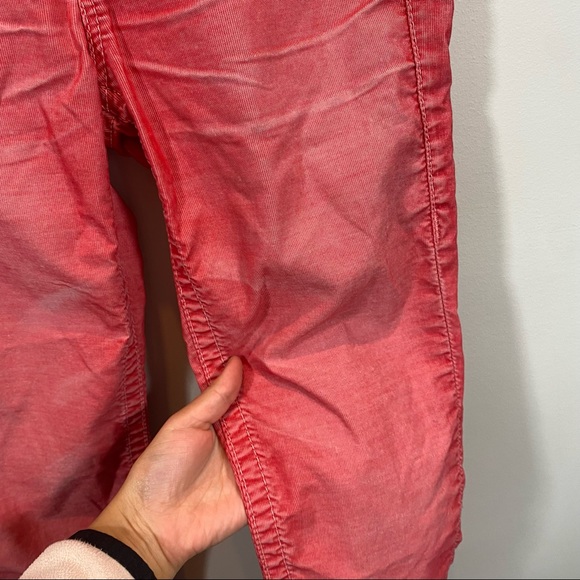True Religion Straight Leg Low Rise Red Jeans Size 25 - Picture 5 of 9